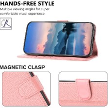 MY Boutique1 Telefon Kılıfı Için Xiaomi Poco M6 4g Litchi Desen Flip Folio Kart Yuvaları Pu (Yurt Dışından)