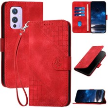 MY Boutique1 Ayrılabilir El Kayışı Yüksek Kaliteli Deri ile Oneplus 9 Için Flip Case (Yurt Dışından)