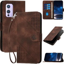 MY Boutique1 Ayrılabilir El Kayışı Yüksek Kaliteli Deri ile Oneplus 9 Için Flip Case (Yurt Dışından)