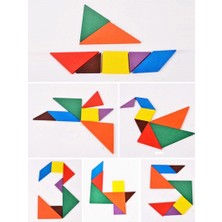 Diytoy Tangram Zeka Oyunu Eğitici Oyuncak Magnet