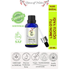 Hikona Heka Limon Otu Uçucu Yağı(Lemongrass Essential Oil) %100 Saf ve Doğal 10 ml