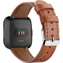ZHKJ Shop Fitbit Versa 2 / Fitbit Versa / Fitbit Versa Lite Kahverengi Için Askı (Yurt Dışından)