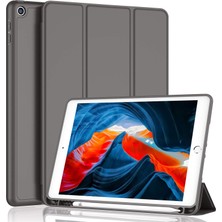 Five-E Apple iPad 8. Nesil 10.2 Inc (2020) Kalemlikli Uyku Modlu Yatay Standlı Stromix Smart Kılıf A2270 A2428 A2429 A2430