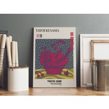 Pegziz Yayoi Kusama Sanatsal Tablo Salon Duvar Dekorasyonu Oda Dekorasyonu Duvar Tablosu