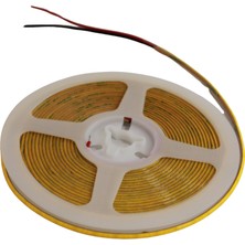 Hazar Led 12 Volt 3 mm 400 Ledli İnce Esnek Cob Şerit LED Natural Beyaz IP20 5 Metre