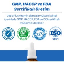 Vet's Plus Hip&Joint Damla 50ml (Kedi ve Köpekler İçin Glukozaminli Kemik Yapısı Destekleyici)