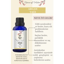 Hikona Heka Argan Yağı (Argan Oil) Sertifikalı %100 Saf ve Doğal Soğuk Sıkım 50 ml