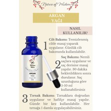 Hikona Heka Argan Yağı (Argan Oil) Sertifikalı %100 Saf ve Doğal Soğuk Sıkım 50 ml