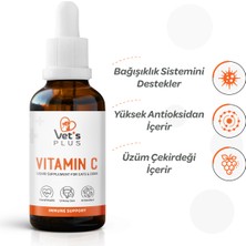 Vet's Plus Vitamin C Damla 50ml (Kedi ve Köpekler İçin)