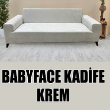 Kılıfsan Babyface Kadife Kumaş Üçlü & Çekyat Koltuk Kılıfı