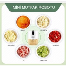 Şarjlı Gıda Doğrayıcı Mini Blender DN3559