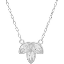 Eva Pırlanta Lotus Mira Kolye 719039 Rose