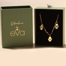 Eva Pırlanta Fatıma Kolye 718927 Gold