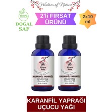 Hikona Heka 2 Adet Karanfil Yaprağı Uçucu Yağı (Clove Essential OIL)%100 Saf ve Doğal YAĞ(2X10 Ml)