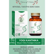 Hikona Heka YOGİ KANTHİKA Meyan Kökü,Fesleğen,Karanfil İçeren Gıda Takviyesi 63 Bitkisel Tablet