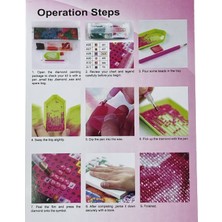 Elegantshop 5d Yapışan Boncuk Goblen 30 x 40 cm Mozaik Tablo Pano 60749