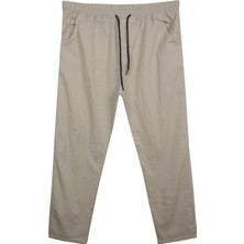 Maruf Shop Erkek Büyük Beden 100 KILO-180 Kilo Arası Için Uygun Bağcıklı Gabardin Pantolon Taş