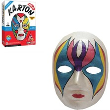 Nessiworld KM5308 Karton Maske Boyama Seti -Kumtoys