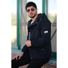 Stil Kombin Kol Cepli Baskılı Spor Likra Kumaş Yağmurluk Mevsimlik Pldp 2968