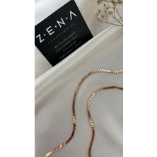 by zena aksesuar Zena Accessories Vip Altın Kalın Çelik Zincir