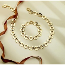 By Milo Jewellery 14 Ayar Altın Tasarım Bileklik