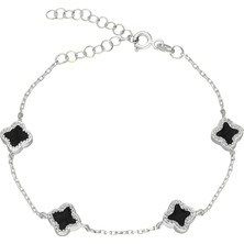 Eva Pırlanta Siyah Yonca 717021 Silver