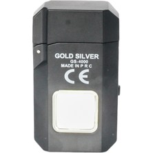 Gold Silver Cob LED Type-C Şarjlı Elektrikli Çakmak Cep Feneri GS-4000