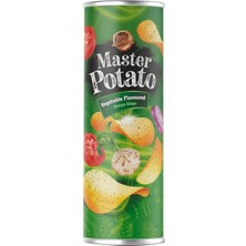 Master Potato Sebze Çeşnili Cips 160 gr 3 Adet