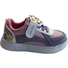 Pepino Kıds 1723 Pembe Lila Kız Çocuk Patik Spor Ayakkabı Pembe Mor