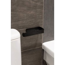 Staal Tuvalet Kağıdı Askısı, Yapışkanlı Tasarım, Vida Gerektirmeyen Montaj, Wc, Paslanmaz Çelik