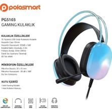 Polosmart Kablolu Kulak Üstü Gaming Kulaklık PGS103