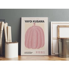 Pegziz Sanatsal Kanvas Tablo Duvar Dekorasyonu Yayoi Kusama Salon Dekorasyonu Duvar Tablosu
