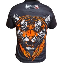 Dragon Do TX712 Tiger Kick Boks Tişört Kick Boxing Antrenman Tshirt