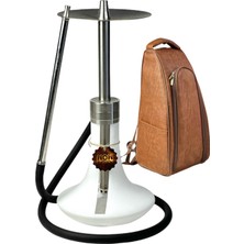 Wow Legend Xros White Model Çantalı Çelik Nargile Takımı