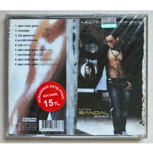 Erol Köse Production Mustafa Sandal Maxi Sandal 2003 CD (Jelatininde Sıfır Orjnal Dönem Baskı Cd)