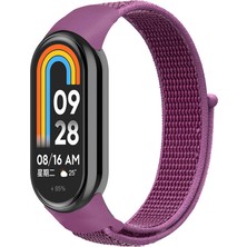 Pilanix Xiaomi Mi Band 9 Için Hasır Desenli Renkli Kumaş Kayış-Kordon Krd-03
