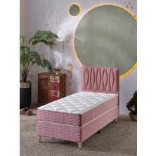 Beehanem ALMULA 90X190 3LÜ YATAK+BAZA+BAŞLIK SETİ
