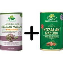 Dr. Natural Enginar Macunu 240 Gr. ve Kozalak Macunu 240 Gr.