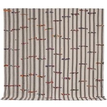 Etnik Bulvar El Dokuma Kilim Çizgi Desenli Halı 319 x 337 cm