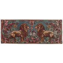 Etnik Bulvar El Dokuma Hayvan Desenli Uzun Yolluk Kilim 205 x 515 cm