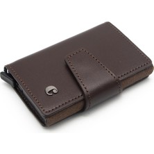 Cacharel Kahve Analin Deri Kredi Kartlık 0270D06