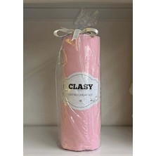Clasy Minel Çift Kişilik Lastikli Çarşaf 180X200 Pembe