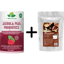 Dr. Natural Aserola Plus Bitkisel Macun 240 Gr. ve Kinoa Bitki Çayı 1.5 Gr. VE30