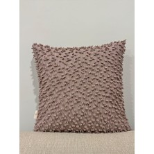 Hapata Shop Miniperde Ponpon Kırlent Kılıfı
