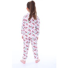 Bunny Hopp 3-8 Yaş %100 Pamuk Paw Patrol Desenli Uzun Kollu Kız Çocuk Pijama Takımı