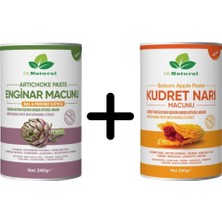 Dr. Natural Enginar Macunu 240 Gr. ve Kudret Narı Macunu 240GR.