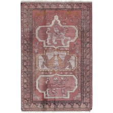 Etnik Bulvar Hayvan Desenli Iran Sumak Kilimi 126 X 185 Cm