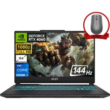 Msı Cyborg 15 Intel Core I5-13420H 64GB 512GB SSD 8GB/RTX4060 15.6" 144Hz W11H Full Hd Taşınabilir Bilgisayar A13VF-895XTR-A53 & Anzar Mouse