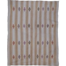 Etnik Bulvar El Dokuma Geometrik Desenli kilim 203 x 247 cm