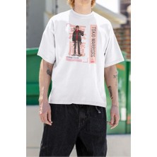 Tokyo Warriors Demon Killer Baskılı Unisex Tişört, Oversize Anime Karakter Tişört